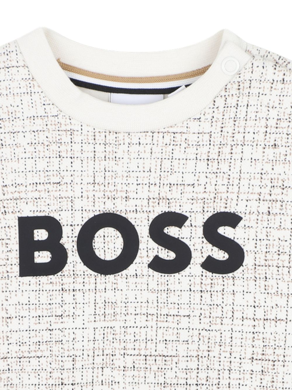 Felpa per neonato Boss Kids con logo - Ninna Nanna
