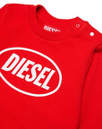 Felpa per neonato Diesel Kids con stampa - Ninna Nanna