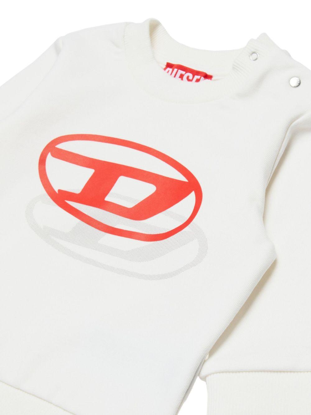 Felpa per neonato Diesel Kids con stampa - Ninna Nanna