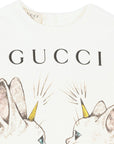 Felpa per neonato Gucci Kids con stampa - Ninna Nanna