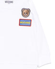 Felpa per neonato Moschino Kids con patch - Ninna Nanna