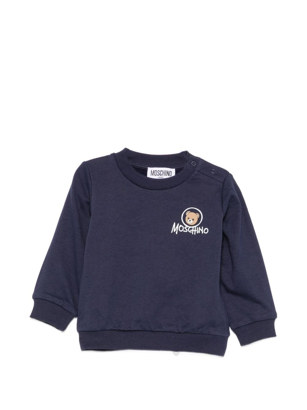 Felpa per neonato Moschino Kids con stampa - Ninna Nanna