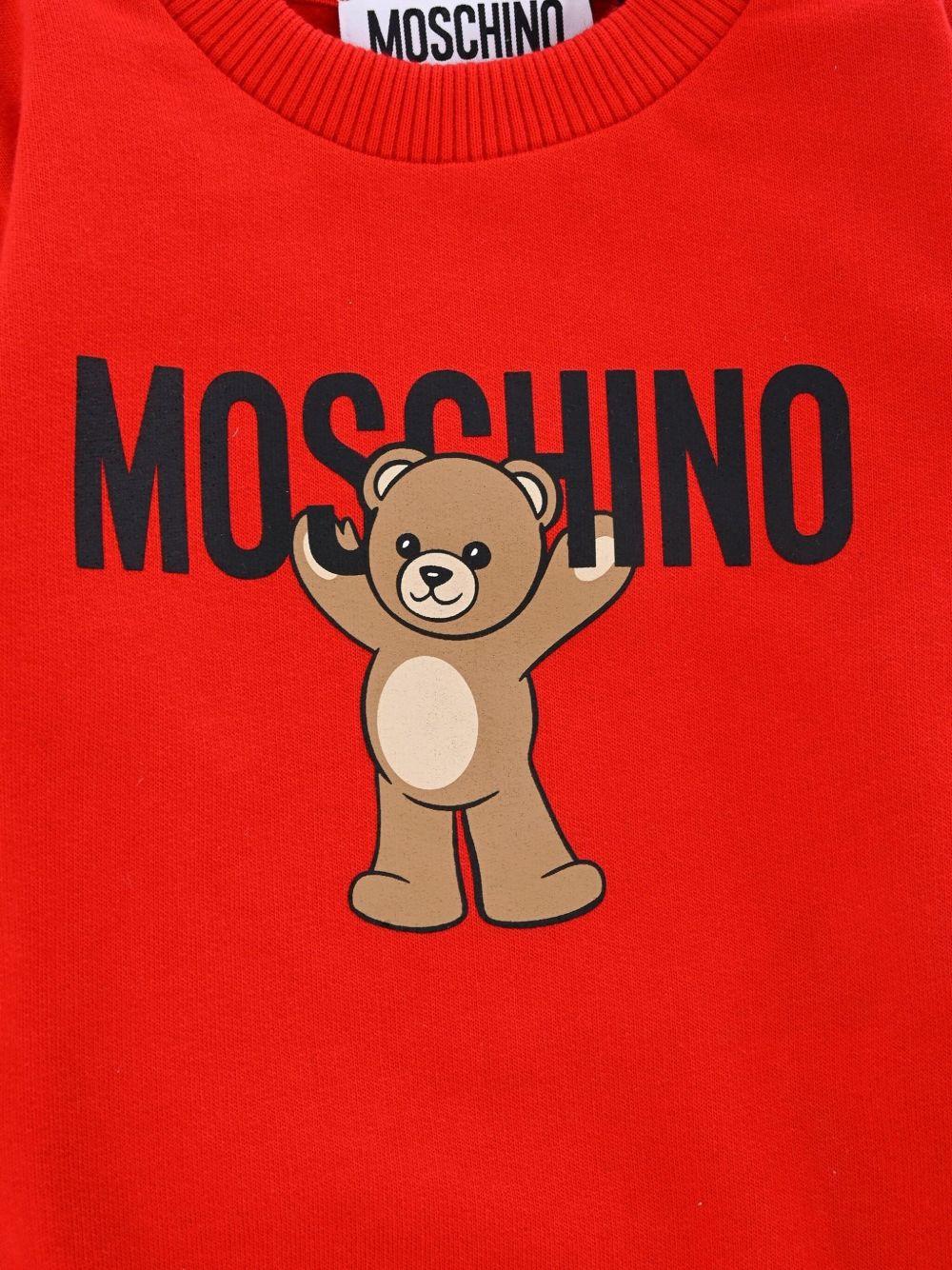 Felpa per neonato Moschino Kids con Teddy - Ninna Nanna