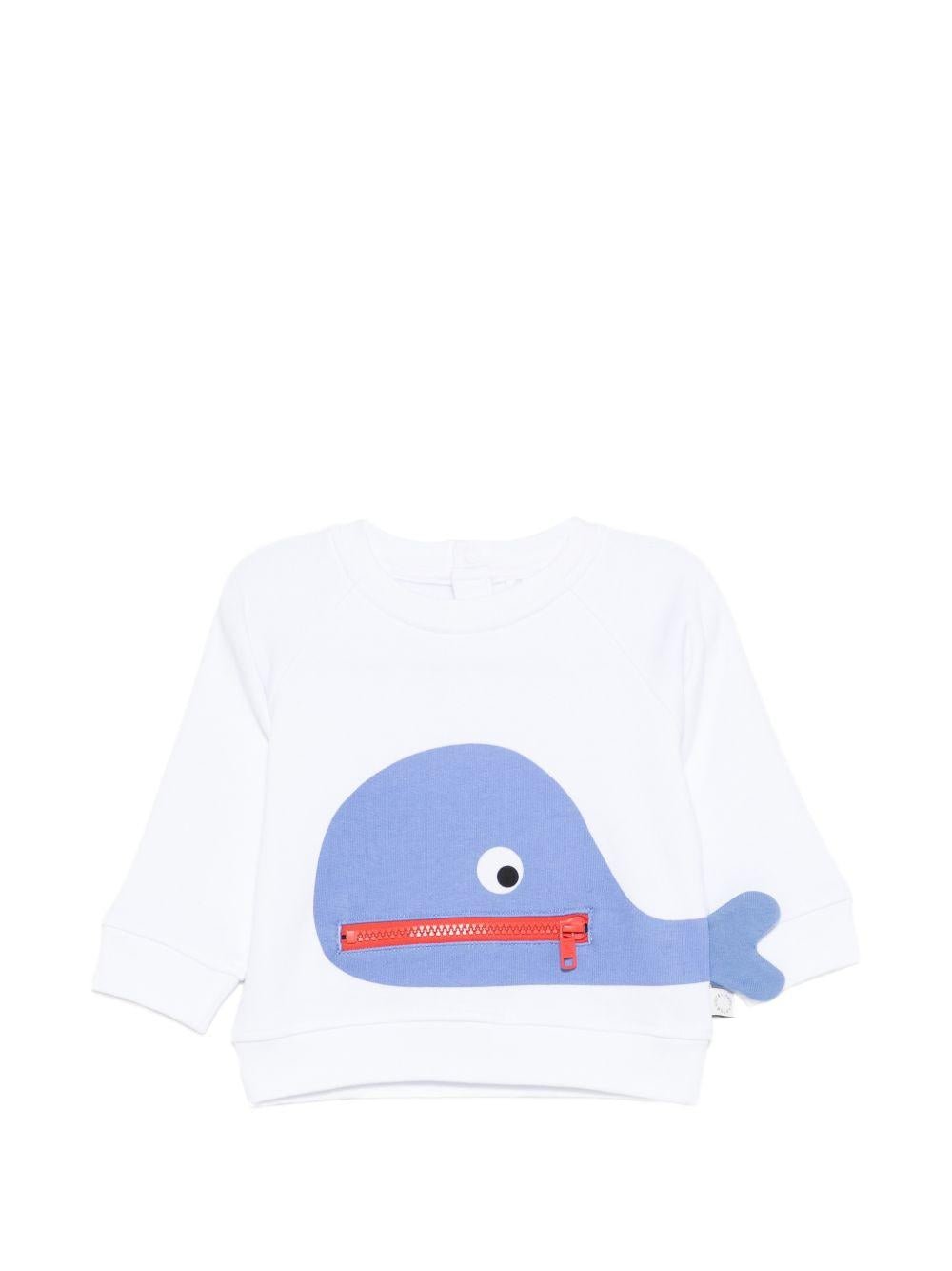 Felpa per neonato Stella McCartney Kids con stampa - Ninna Nanna