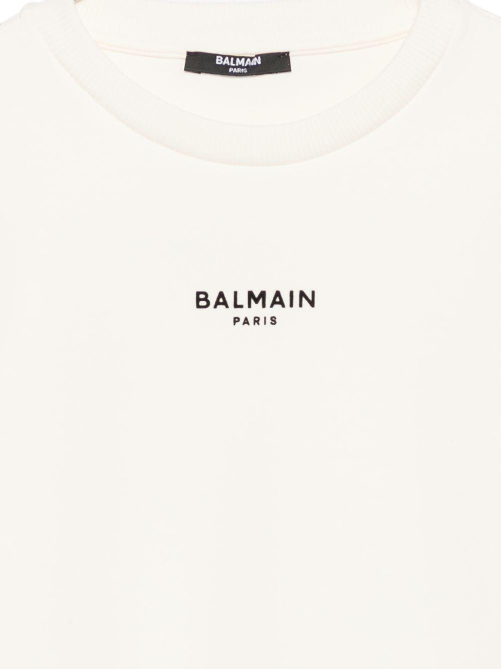 Felpa unisex Balmain Kids con stampa - Ninna Nanna