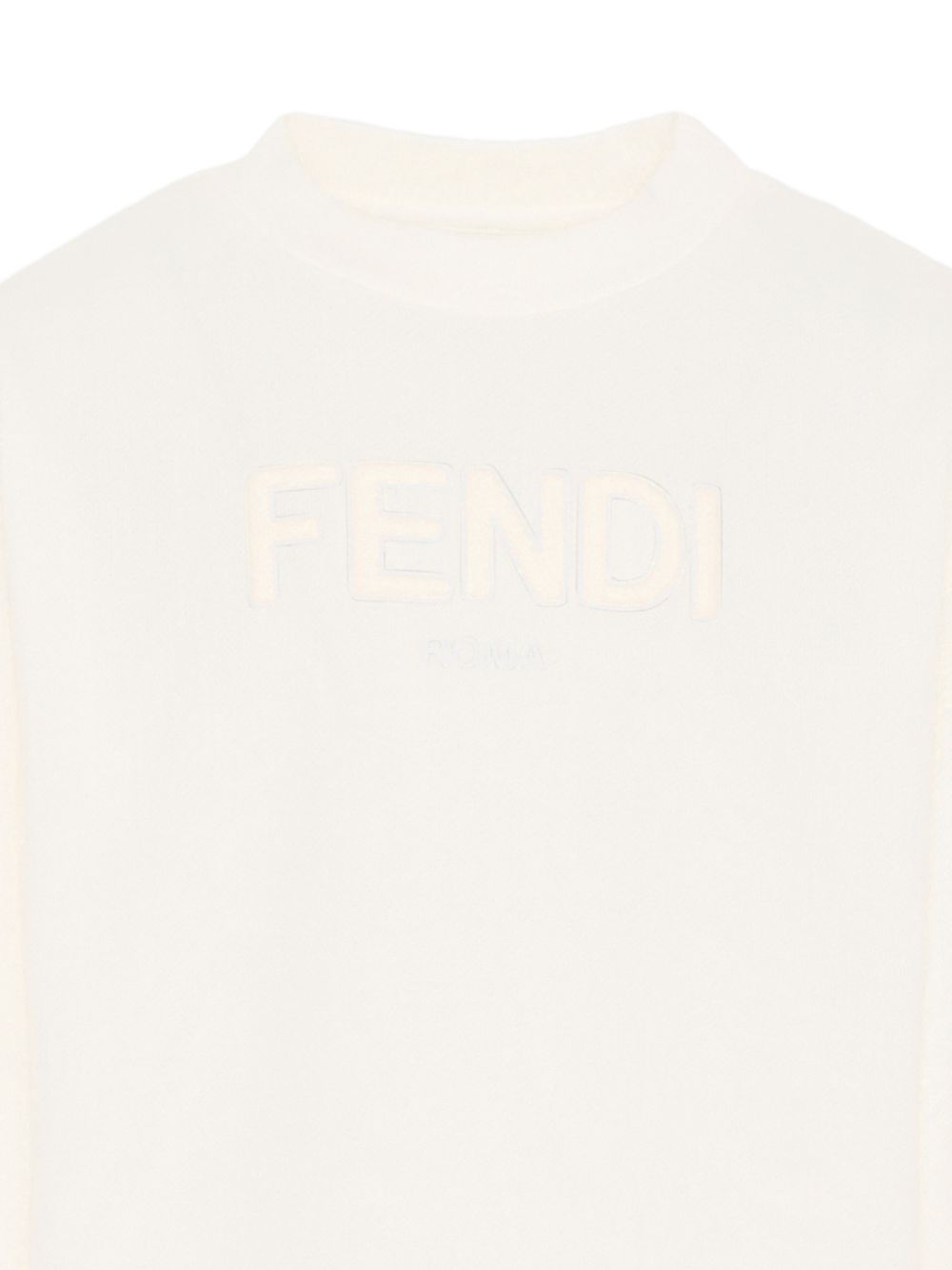 Felpa unisex Fendi Kids con logo - Ninna Nanna