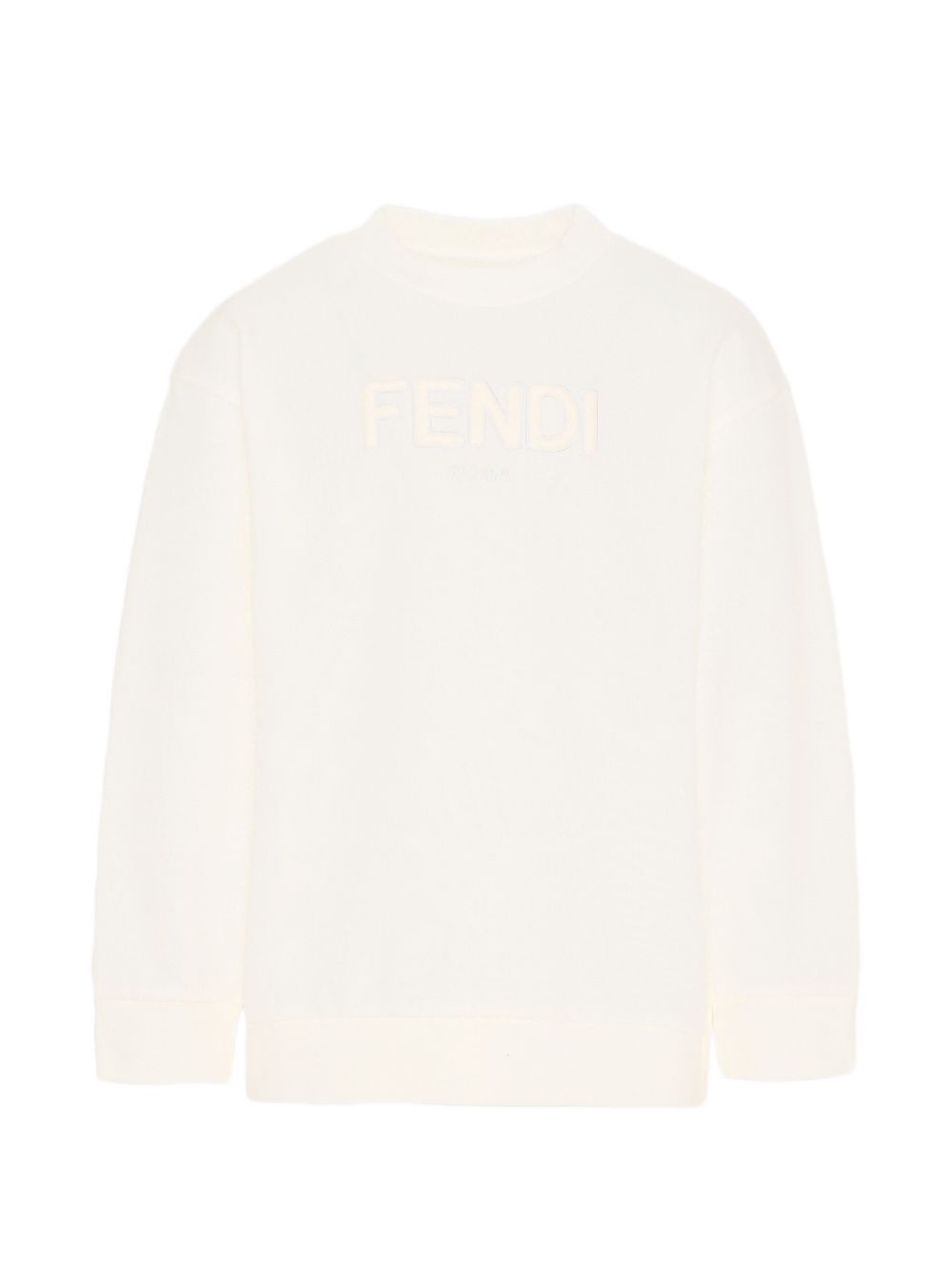 Felpa unisex Fendi Kids con logo - Ninna Nanna