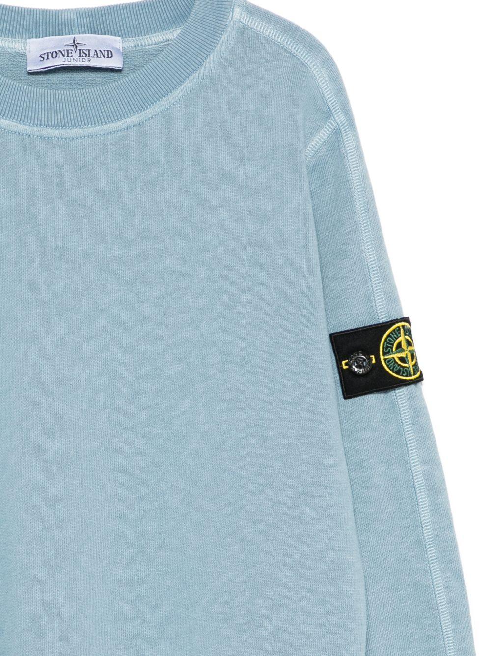 Felpa unisex Stone Island Junior girocollo - Ninna Nanna