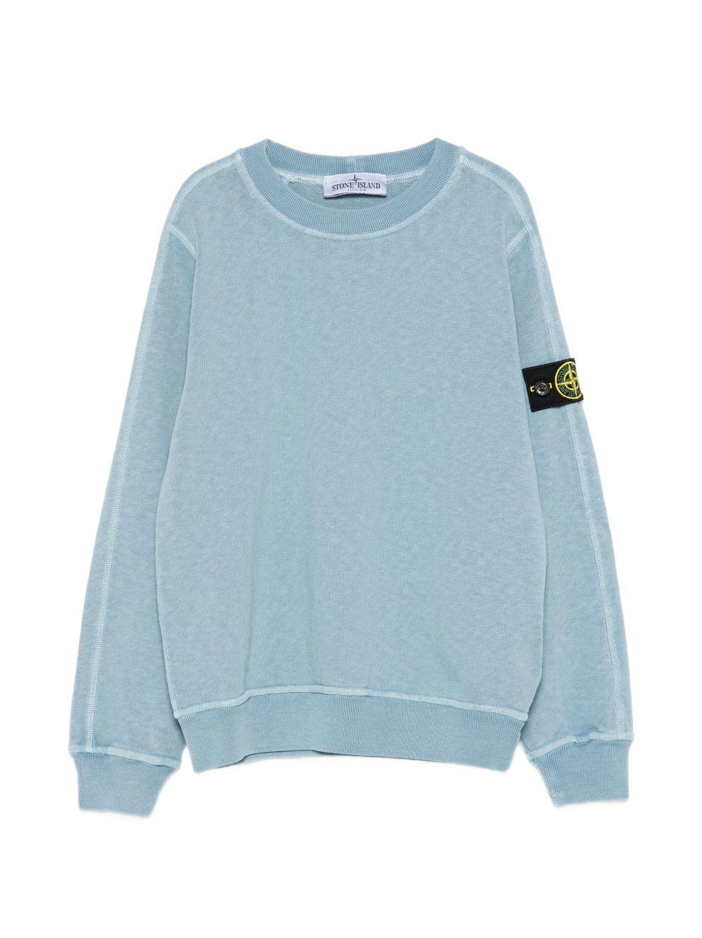 Felpa unisex Stone Island Junior girocollo - Ninna Nanna