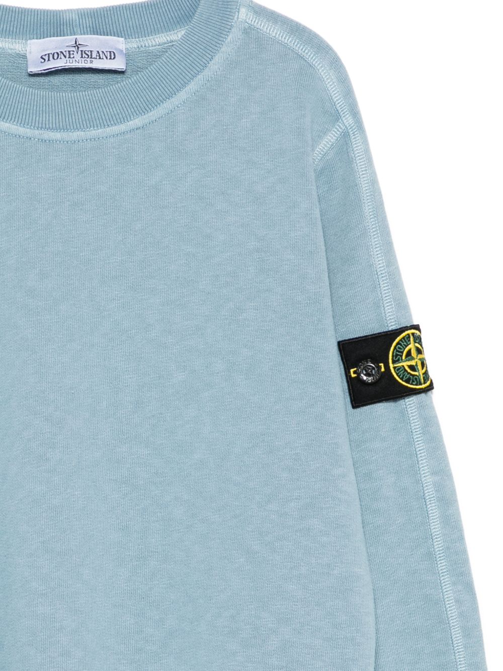 Felpa unisex Stone Island Junior girocollo - Ninna Nanna