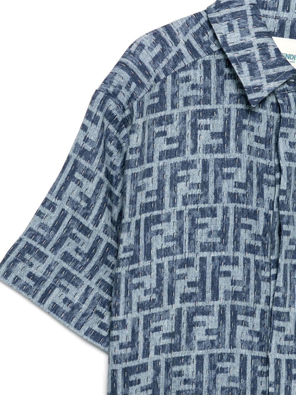 Fendi Kids camicia in lino - Ninna Nanna