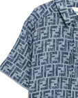 Fendi Kids camicia in lino - Ninna Nanna
