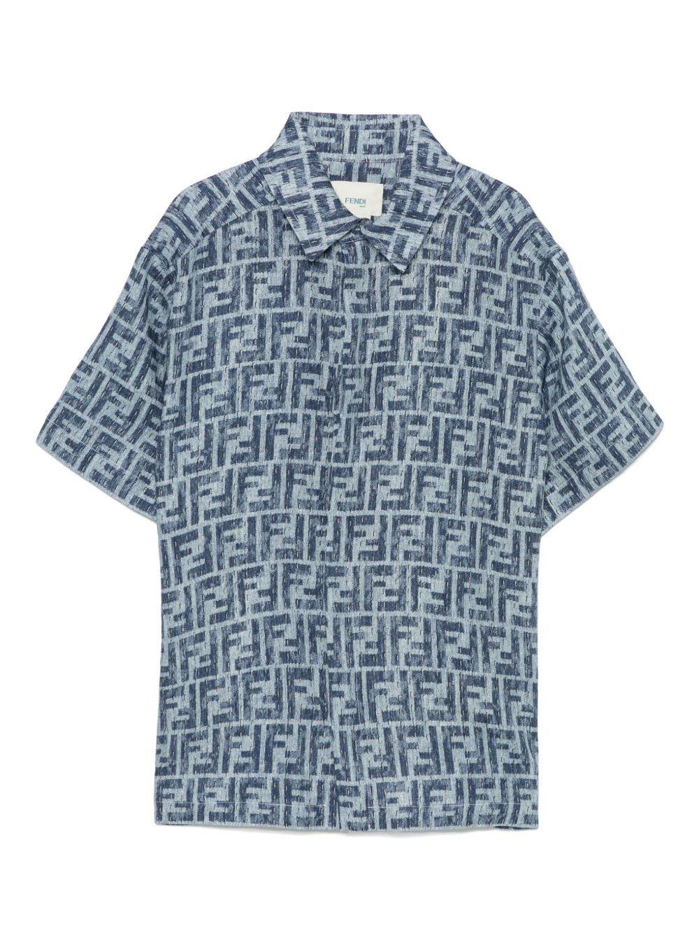 Fendi Kids camicia in lino - Ninna Nanna