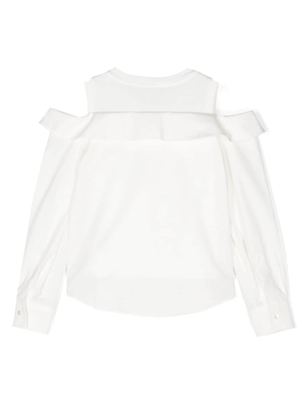 Fendi Kids camicia in popeline - Ninna Nanna