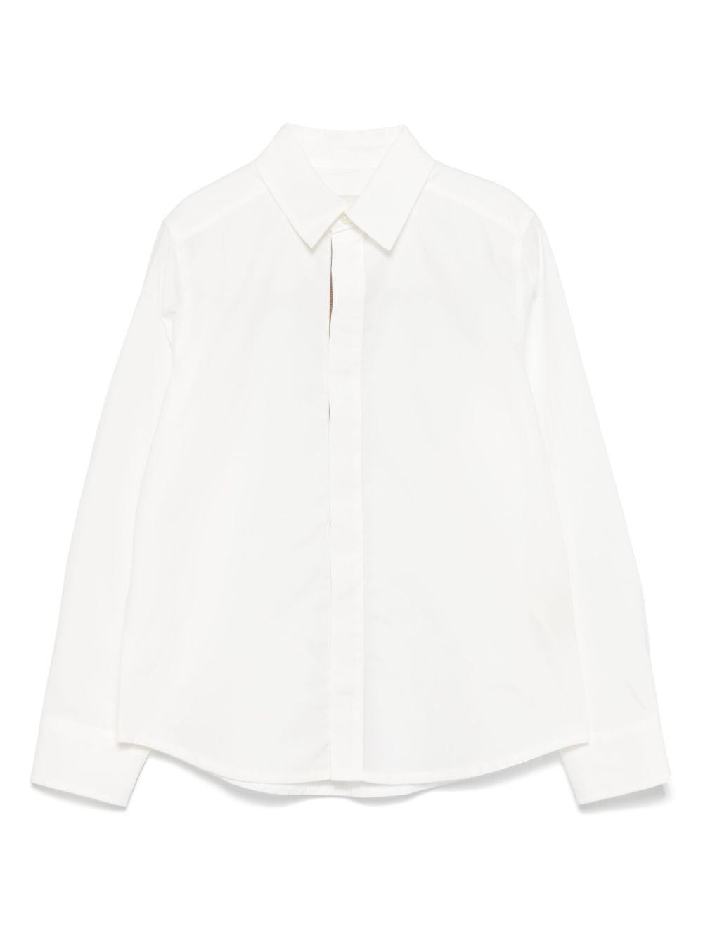 Fendi Kids camicia in popeline - Ninna Nanna