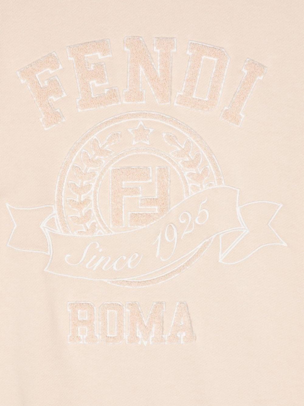 Fendi Kids felpa con logo - Ninna Nanna