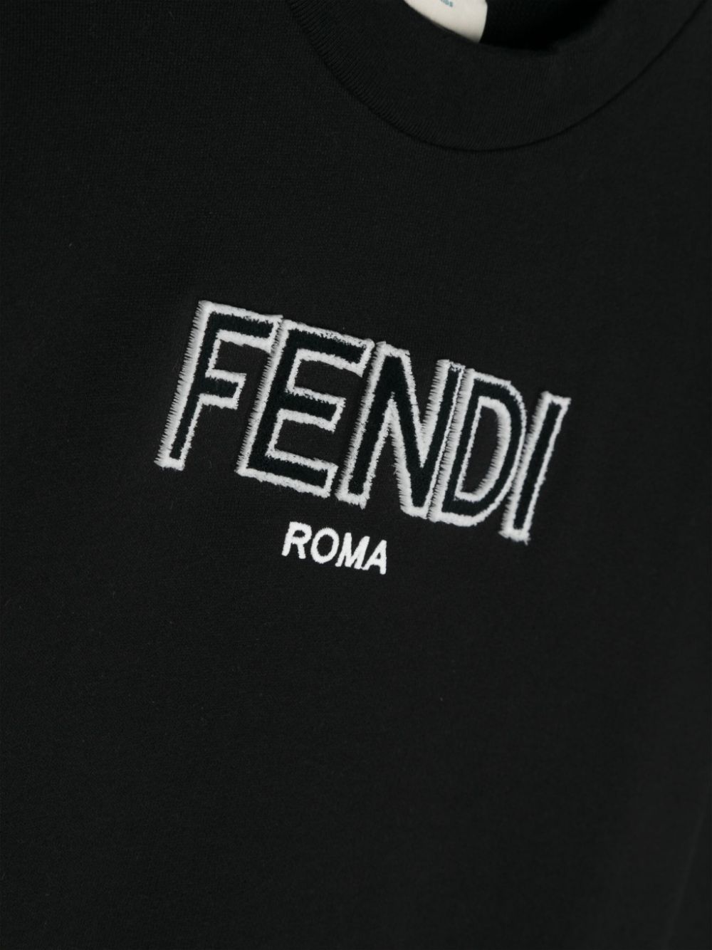 Fendi Kids felpa con logo - Ninna Nanna