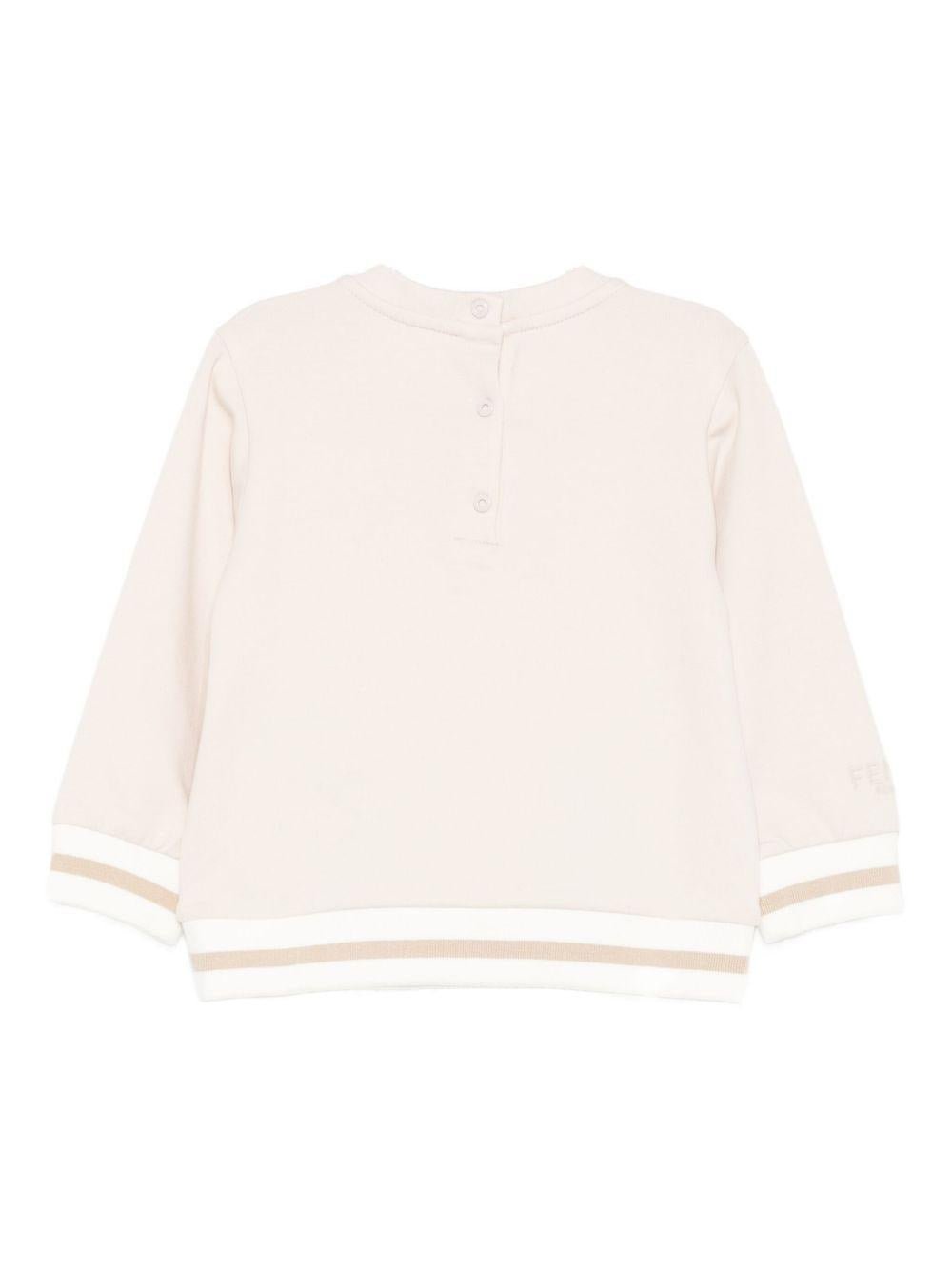 Fendi Kids felpa con orsetto - Ninna Nanna