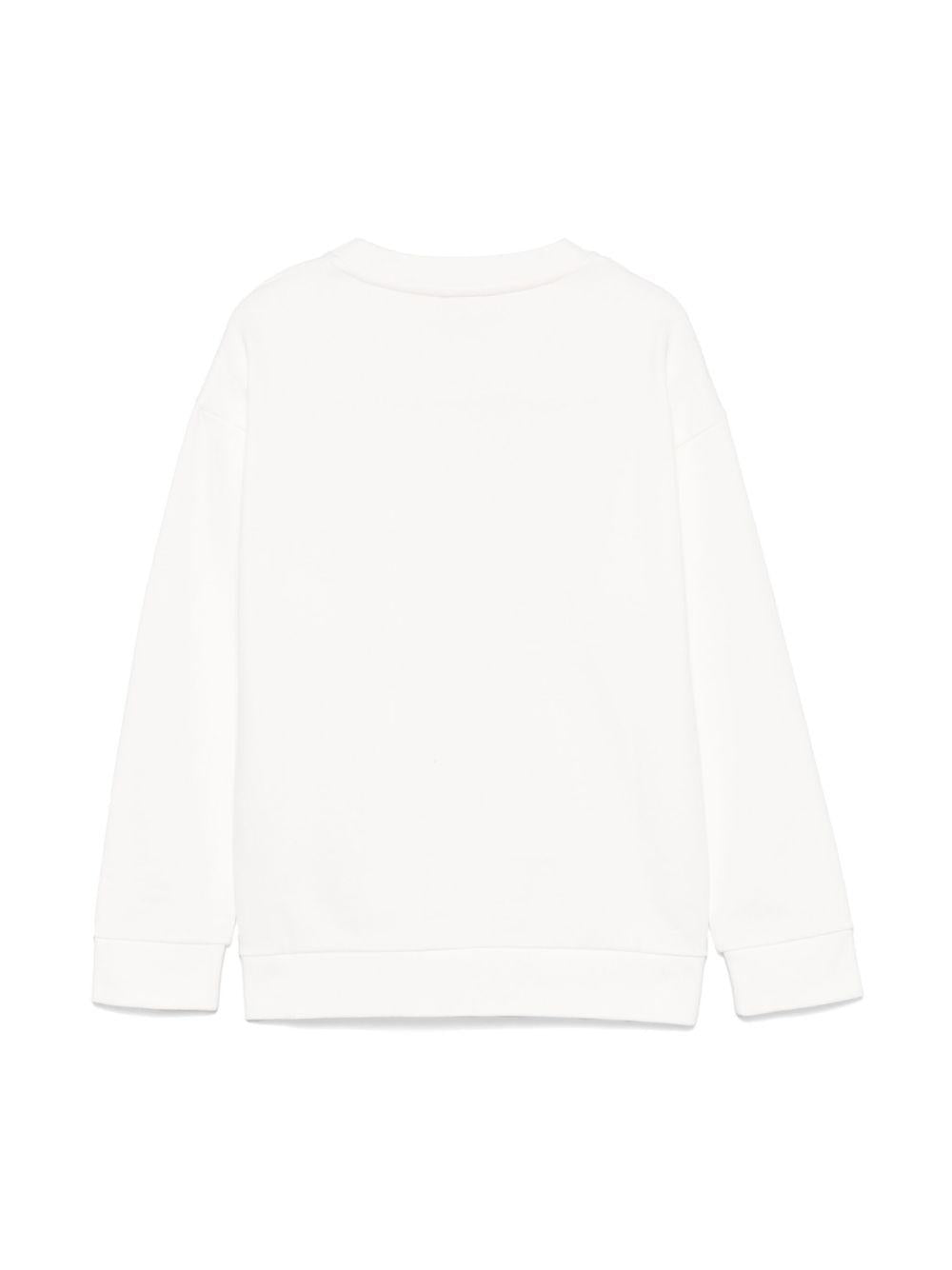 Fendi Kids felpa con ricamo - Ninna Nanna