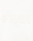 Fendi Kids felpa con ricamo - Ninna Nanna