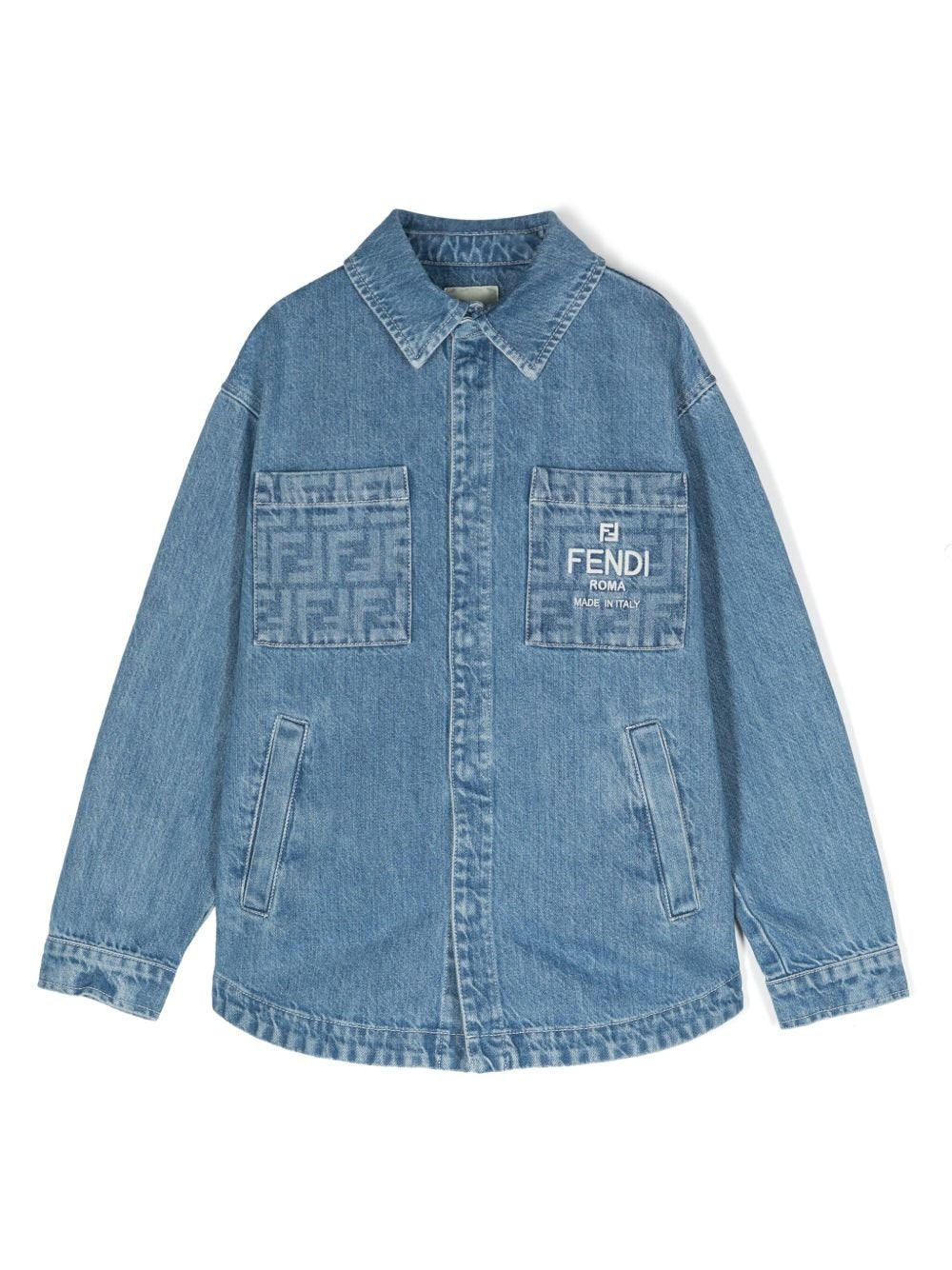 Fendi Kids giacca di jeans - Ninna Nanna