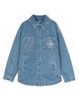 Fendi Kids giacca di jeans - Ninna Nanna