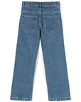 Fendi Kids jeans con ricamo - Ninna Nanna