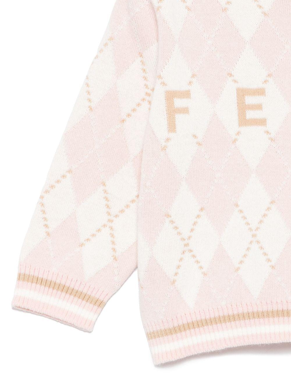 Fendi Kids maglione con logo - Ninna Nanna