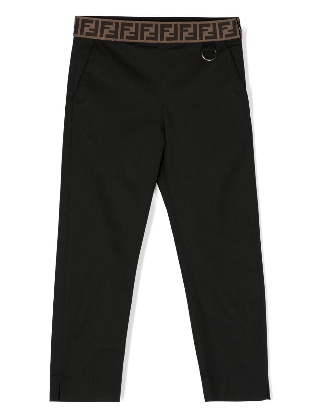 Fendi Kids pantaloni in gabardine - Ninna Nanna