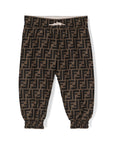 Fendi Kids pantaloni reversibili - Ninna Nanna