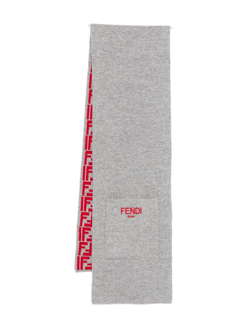 Fendi Kids sciarpa reversibile - Ninna Nanna