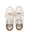 Fendi Kids sneakers in pelle - Ninna Nanna