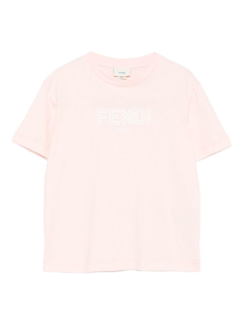 Fendi Kids t-shirt con logo - Ninna Nanna