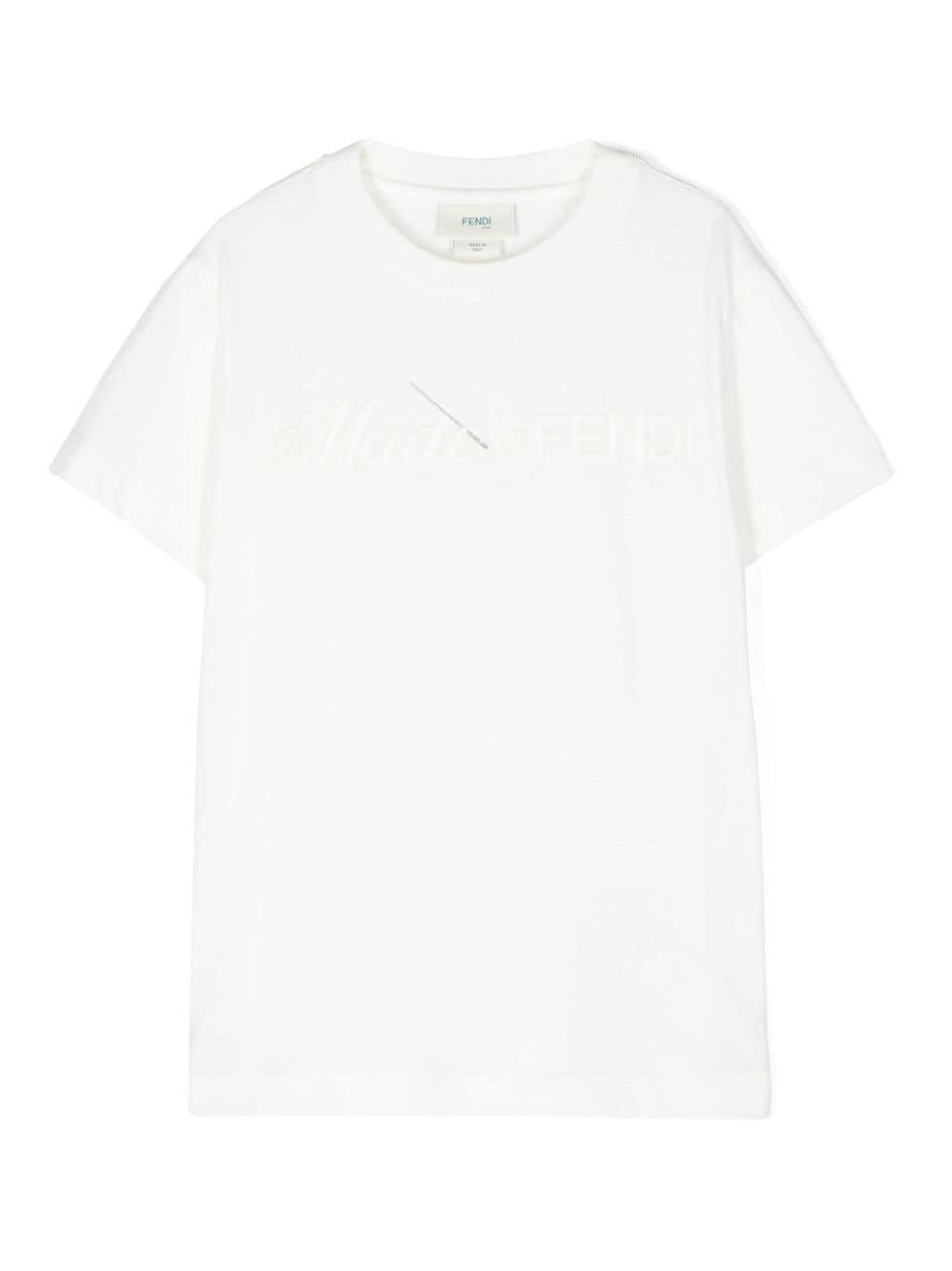 Fendi Kids t-shirt con logo - Ninna Nanna