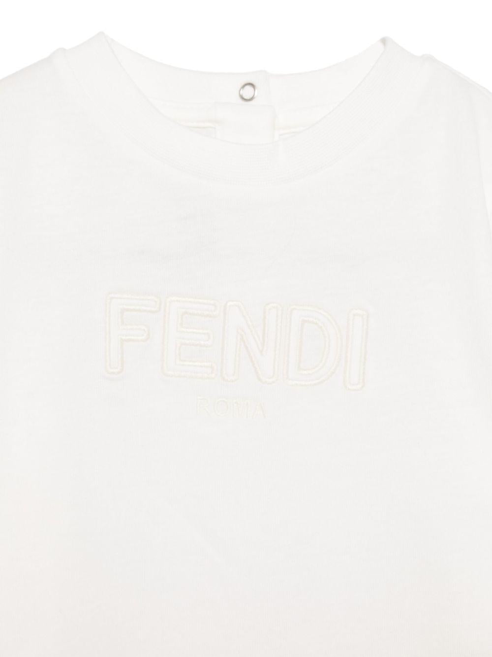 Fendi Kids t-shirt con logo - Ninna Nanna