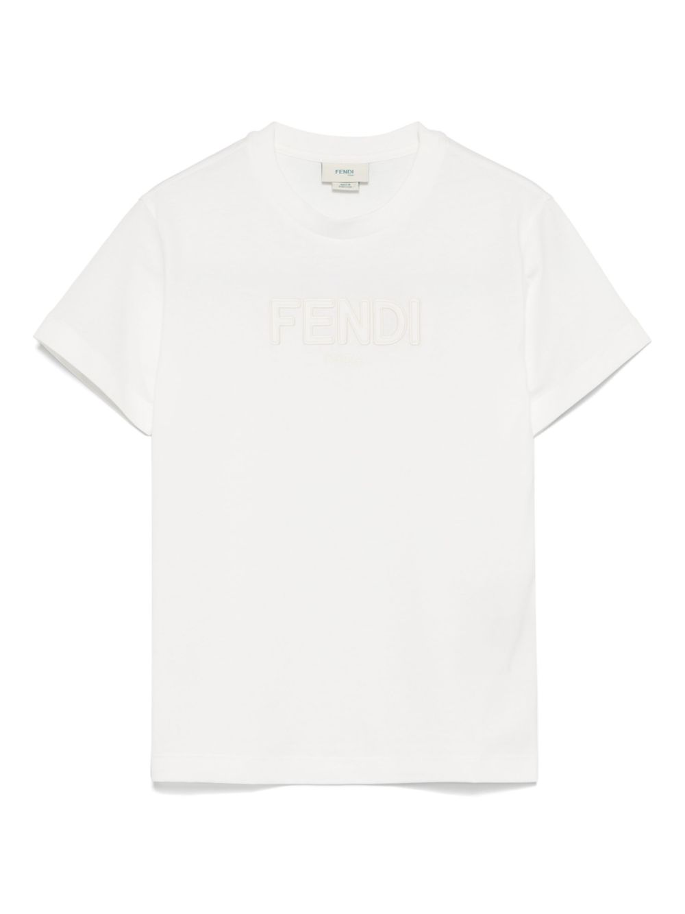 Fendi Kids t-shirt con ricamo - Ninna Nanna