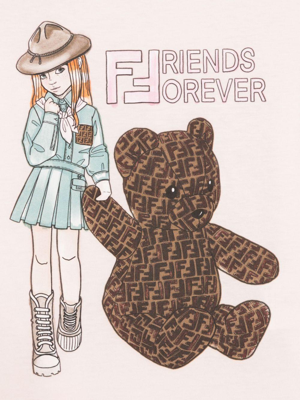 Fendi Kids t-shirt con stampa - Ninna Nanna