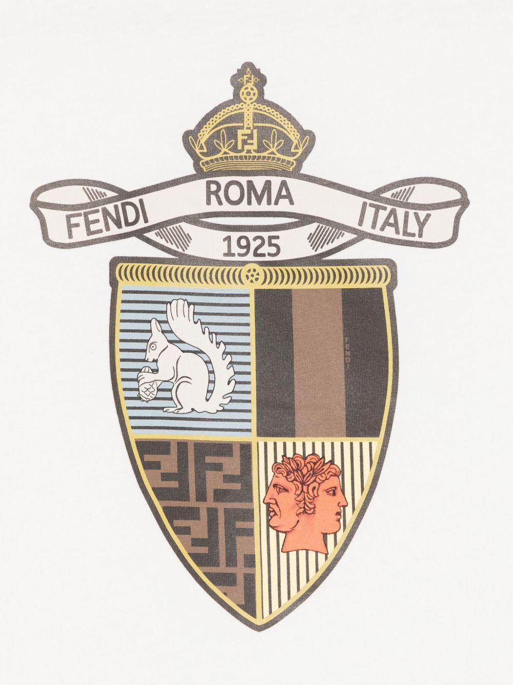 Fendi Kids t-shirt con stemma - Ninna Nanna