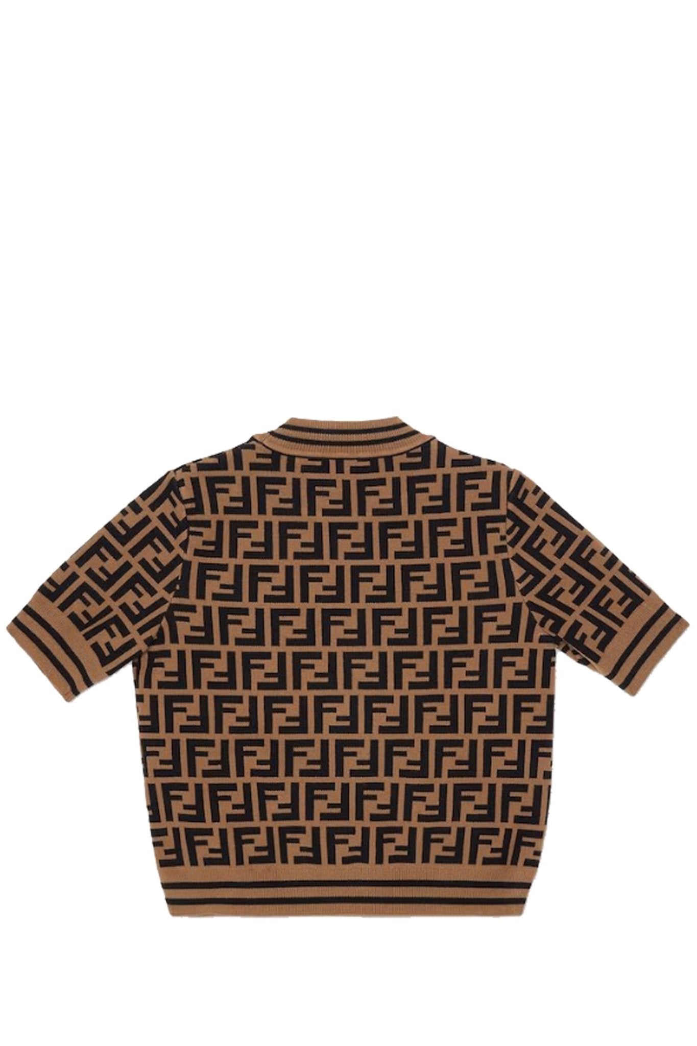 Fendi Kids top in maglia - Ninna Nanna