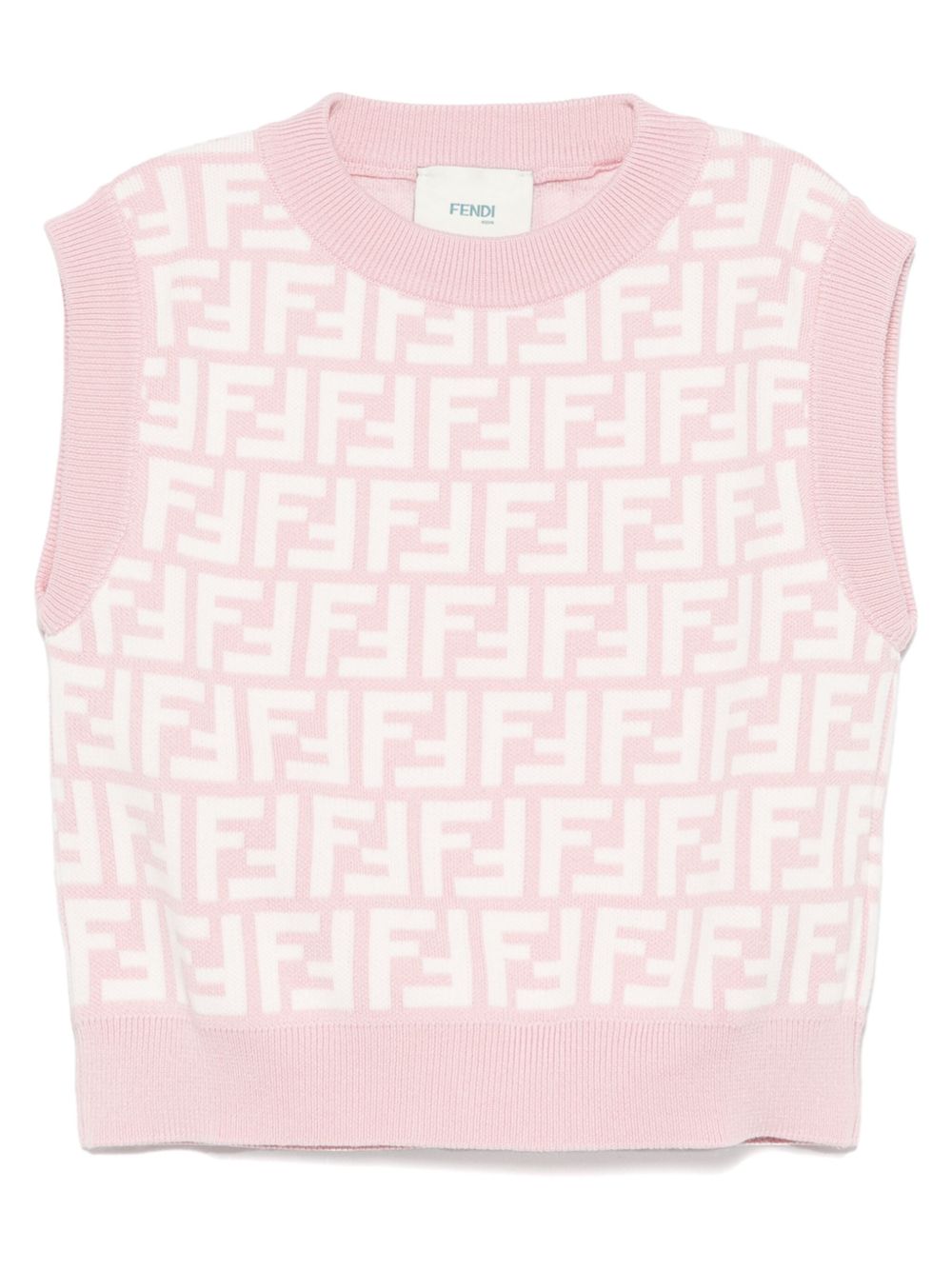 Fendi Kids top in maglia - Ninna Nanna