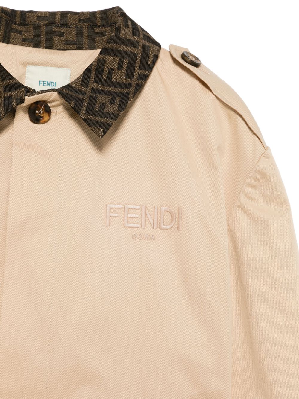 Fendi Kids trench - Ninna Nanna