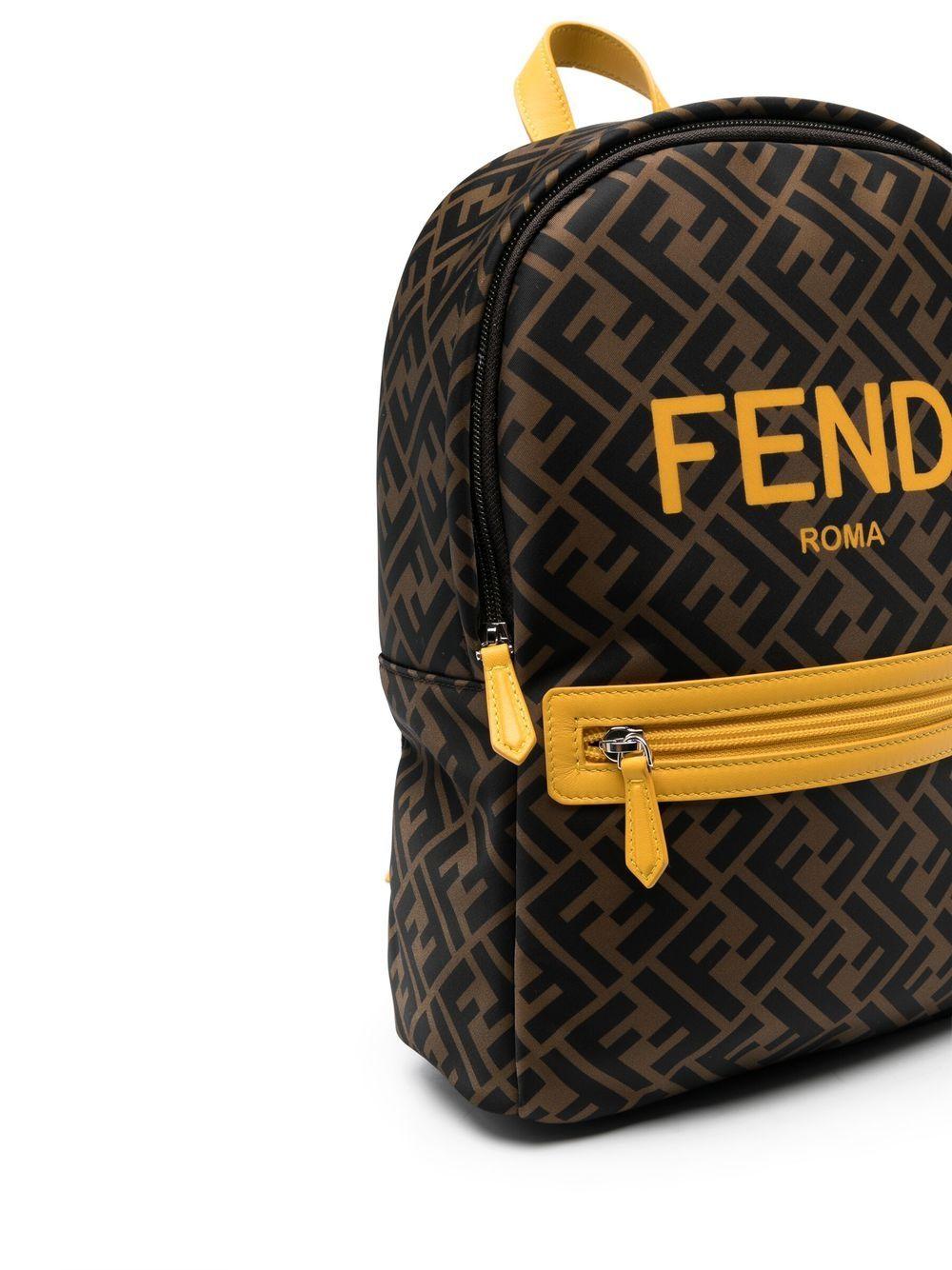 Fendi Kids zaino in nylon - Ninna Nanna
