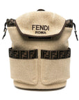 Fendi Kids zaino in rafia - Ninna Nanna