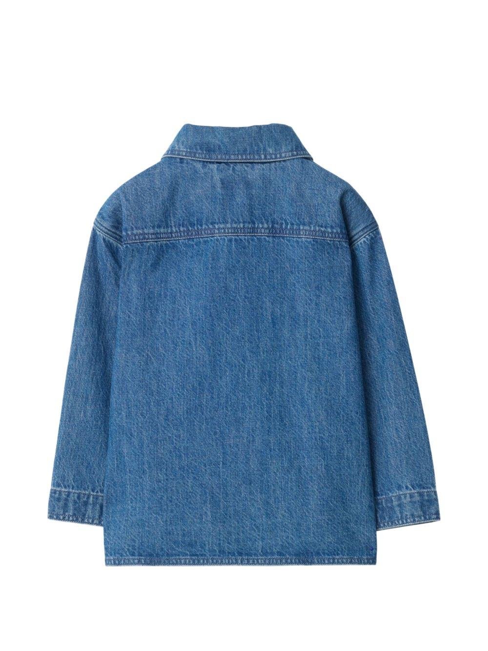 Giacca per bambina Burberry Kids di jeans - Ninna Nanna