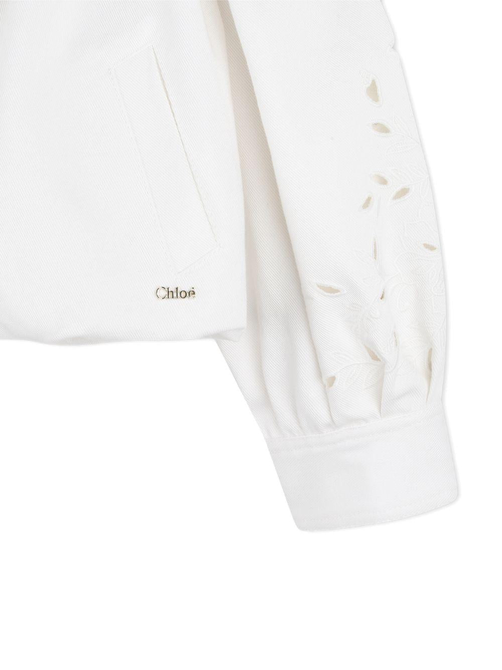 Giacca per bambina Chloé Kids a fiori - Ninna Nanna