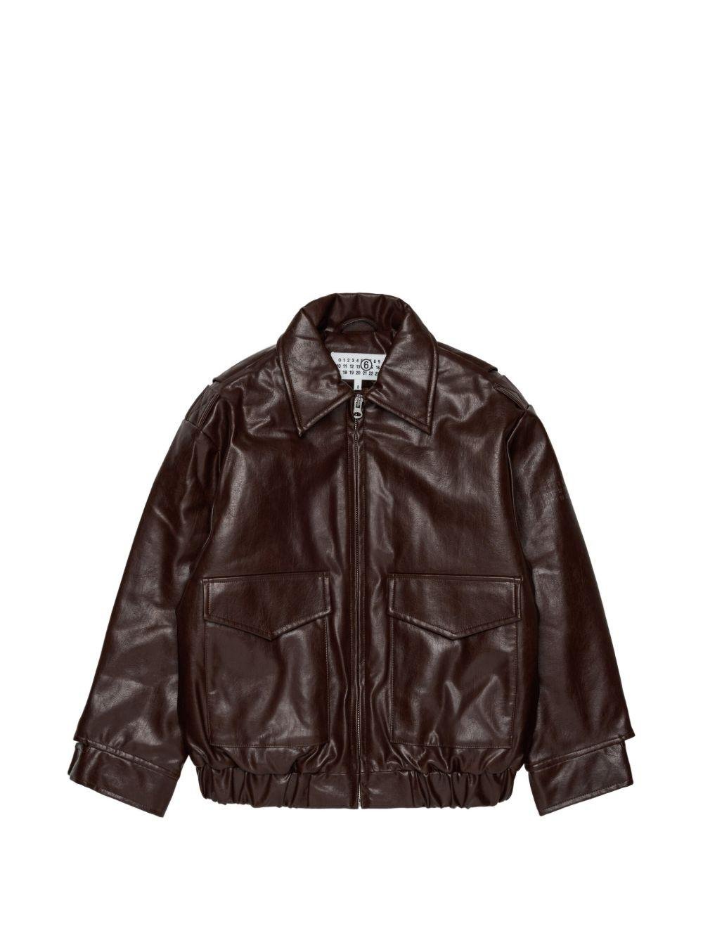 Giacca per bambina Maison Margiela Kids biker - Ninna Nanna