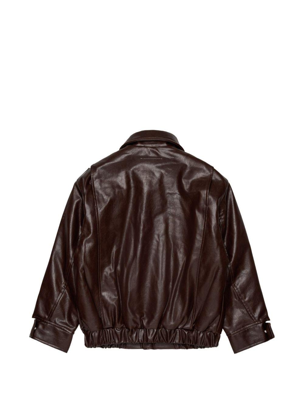 Giacca per bambina Maison Margiela Kids biker - Ninna Nanna