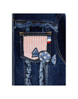 Giacca per bambina Monnalisa di jeans - Ninna Nanna
