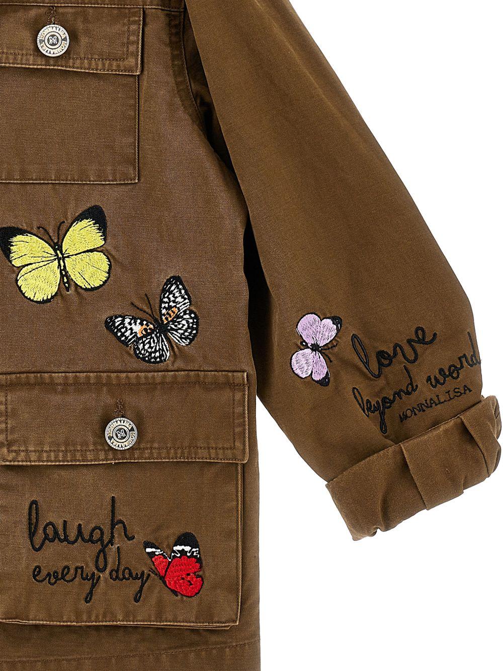 Giacca per bambina Monnalisa sahariana - Ninna Nanna