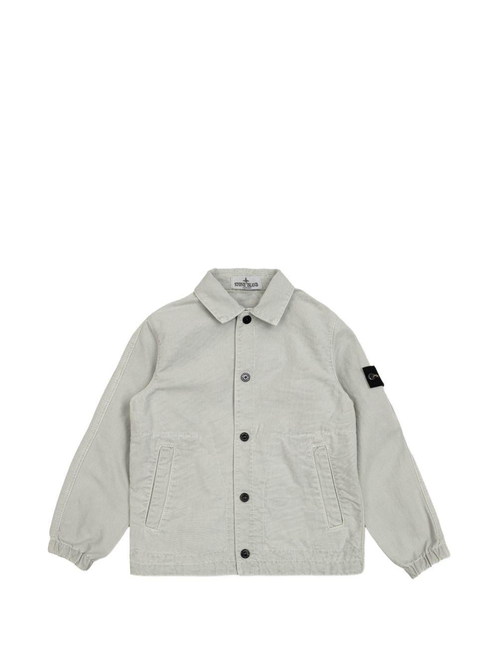 Giacca per bambino Stone Island Junior con logo - Ninna Nanna